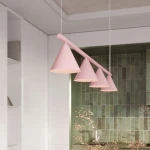 Nox 4L lampa wisząca 4xE14 różowa SL.2560