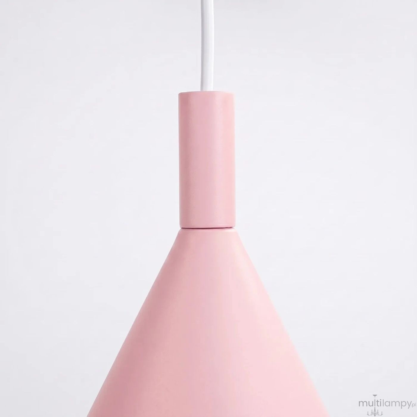 Nox D25 lampa wisząca E27 różowa SL.2530