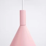 Nox D25 lampa wisząca E27 różowa SL.2530