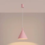 Nox D25 lampa wisząca E27 różowa SL.2530