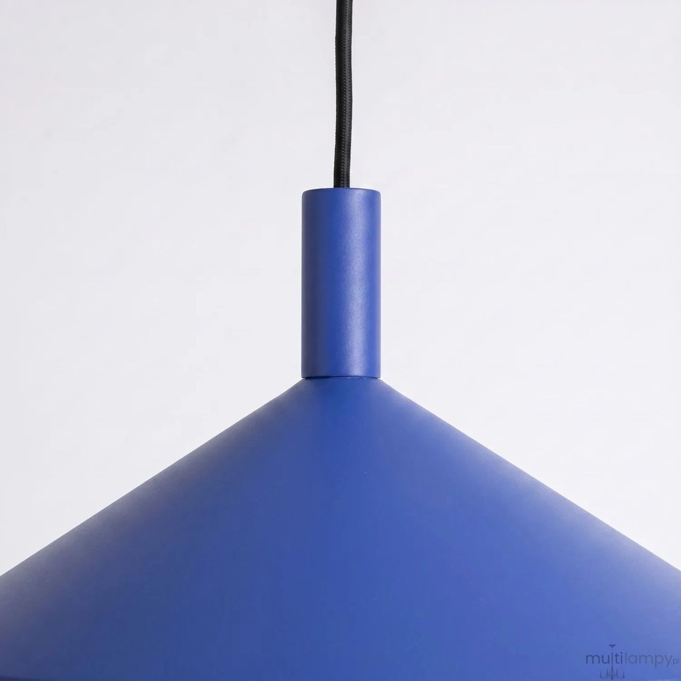 Nox D40 lampa wisząca E27 ultramaryna SL.2544