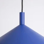 Nox D40 lampa wisząca E27 ultramaryna SL.2544