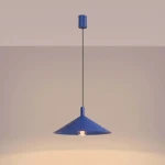 Nox D40 lampa wisząca E27 ultramaryna SL.2544