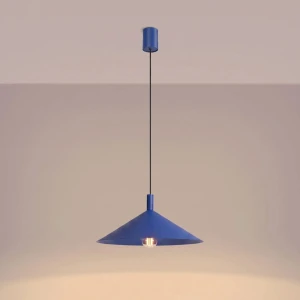 Nox D40 lampa wisząca E27 ultramaryna SL.2544