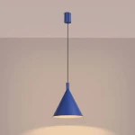 Nox D25 lampa wisząca E27 ultramaryna SL.2529