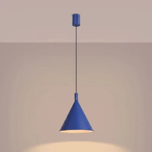 Nox D25 lampa wisząca E27 ultramaryna SL.2529