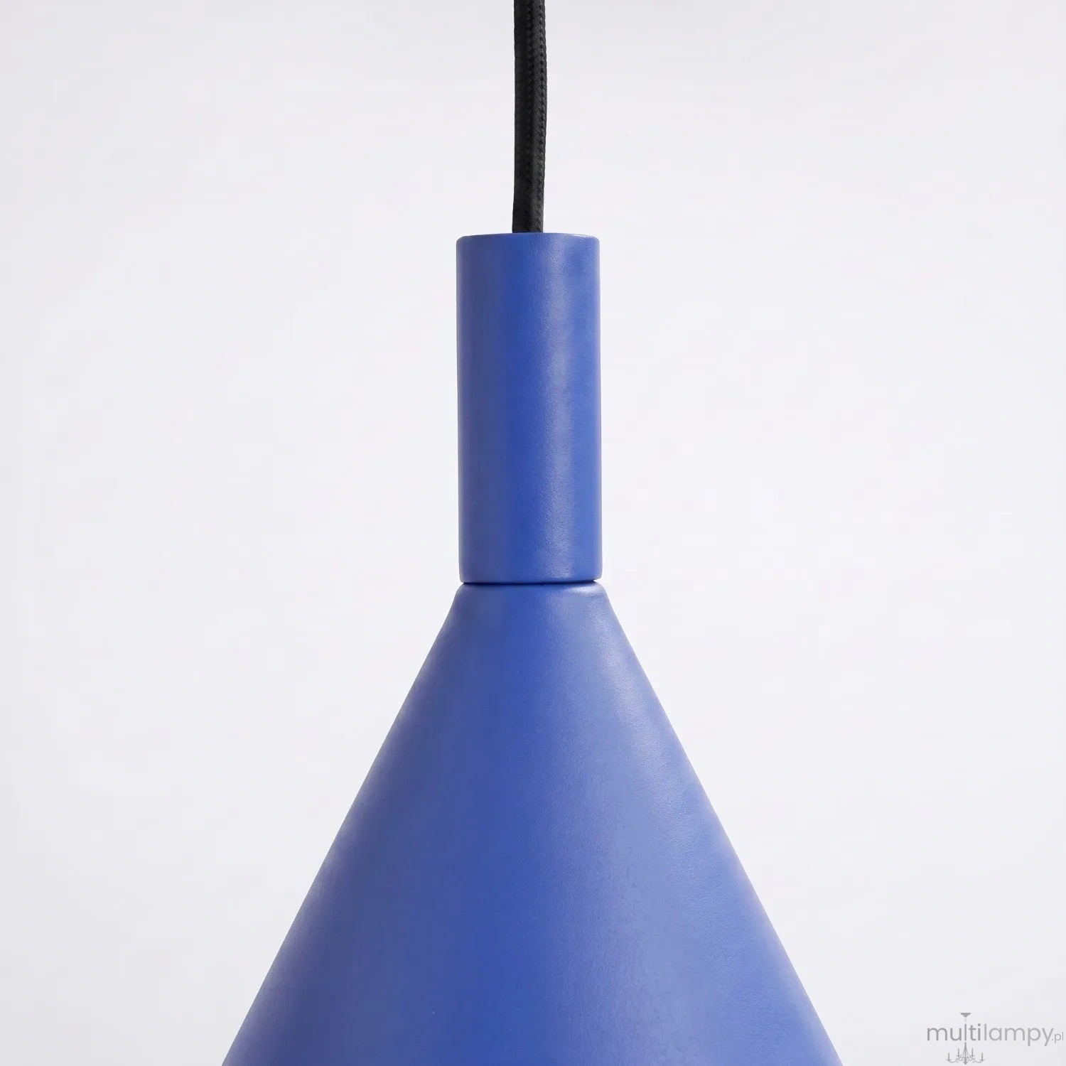 Nox D25 lampa wisząca E27 ultramaryna SL.2529