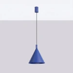 Nox D25 lampa wisząca E27 ultramaryna SL.2529