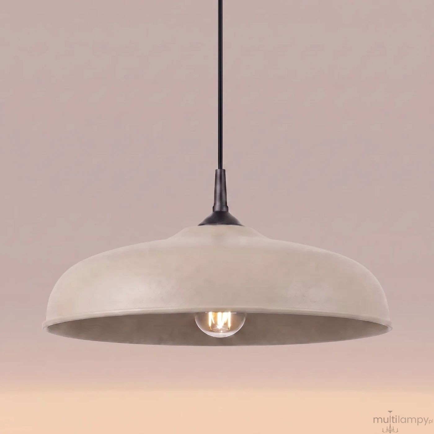Gina lampa wisząca E27 taupe SL.2061
