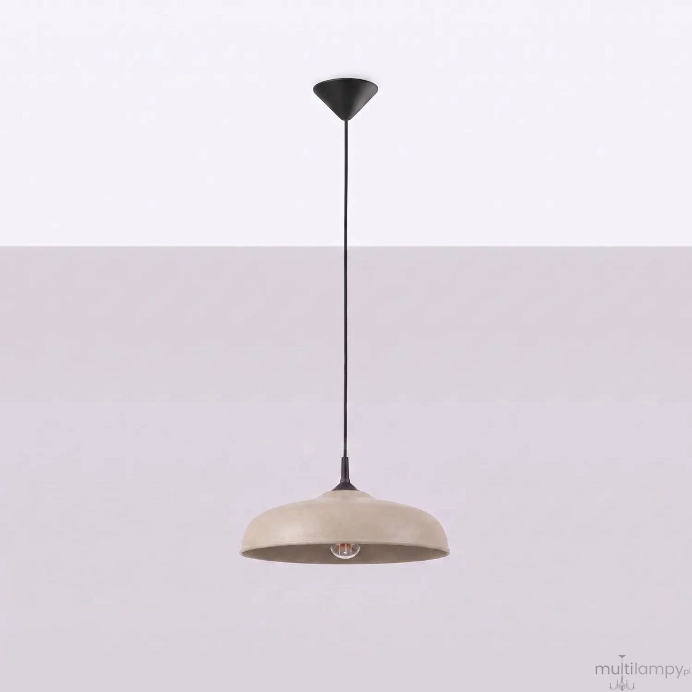 Gina lampa wisząca E27 taupe SL.2061