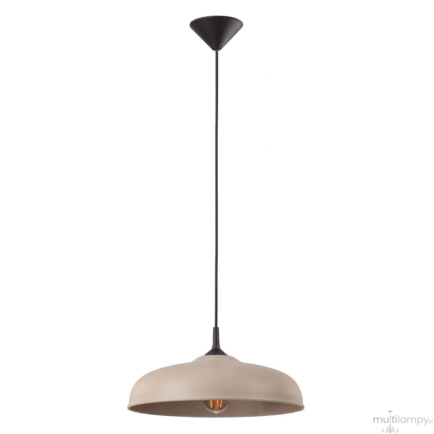 Gina lampa wisząca E27 taupe SL.2061