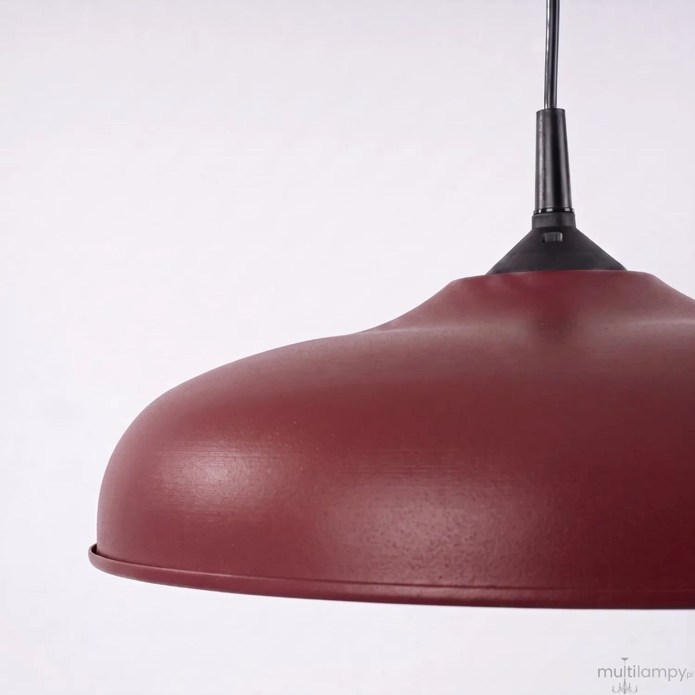 Gina lampa wisząca E27 burgund SL.2063