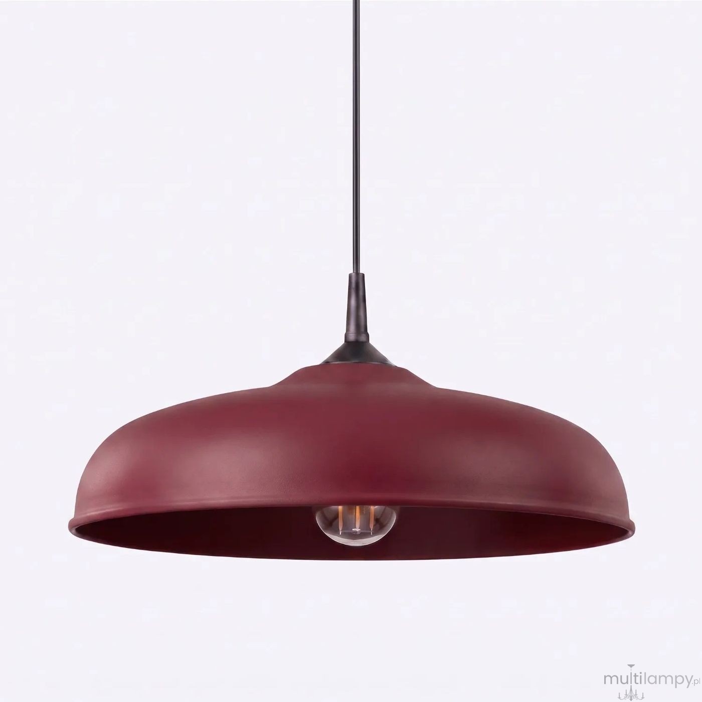 Gina lampa wisząca E27 burgund SL.2063