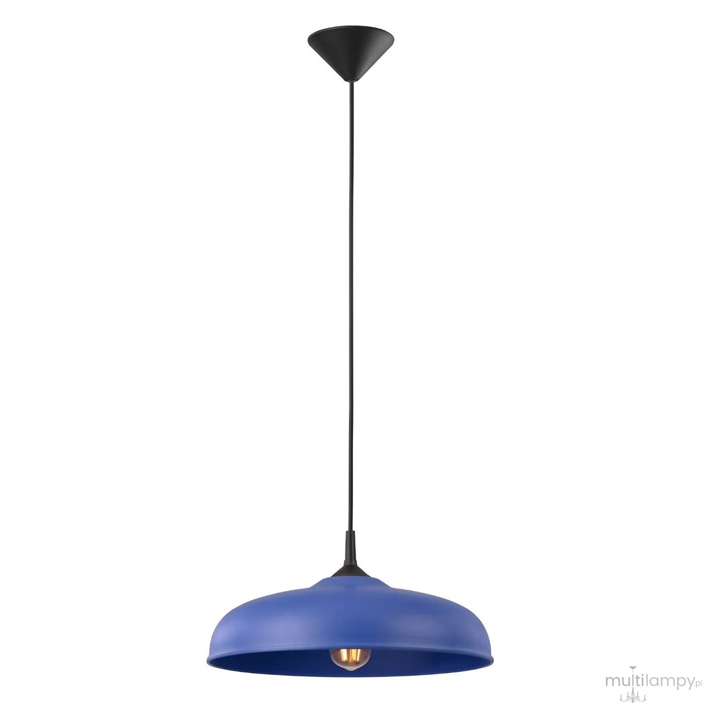 Gina lampa wisząca E27 ultramaryna SL.2064
