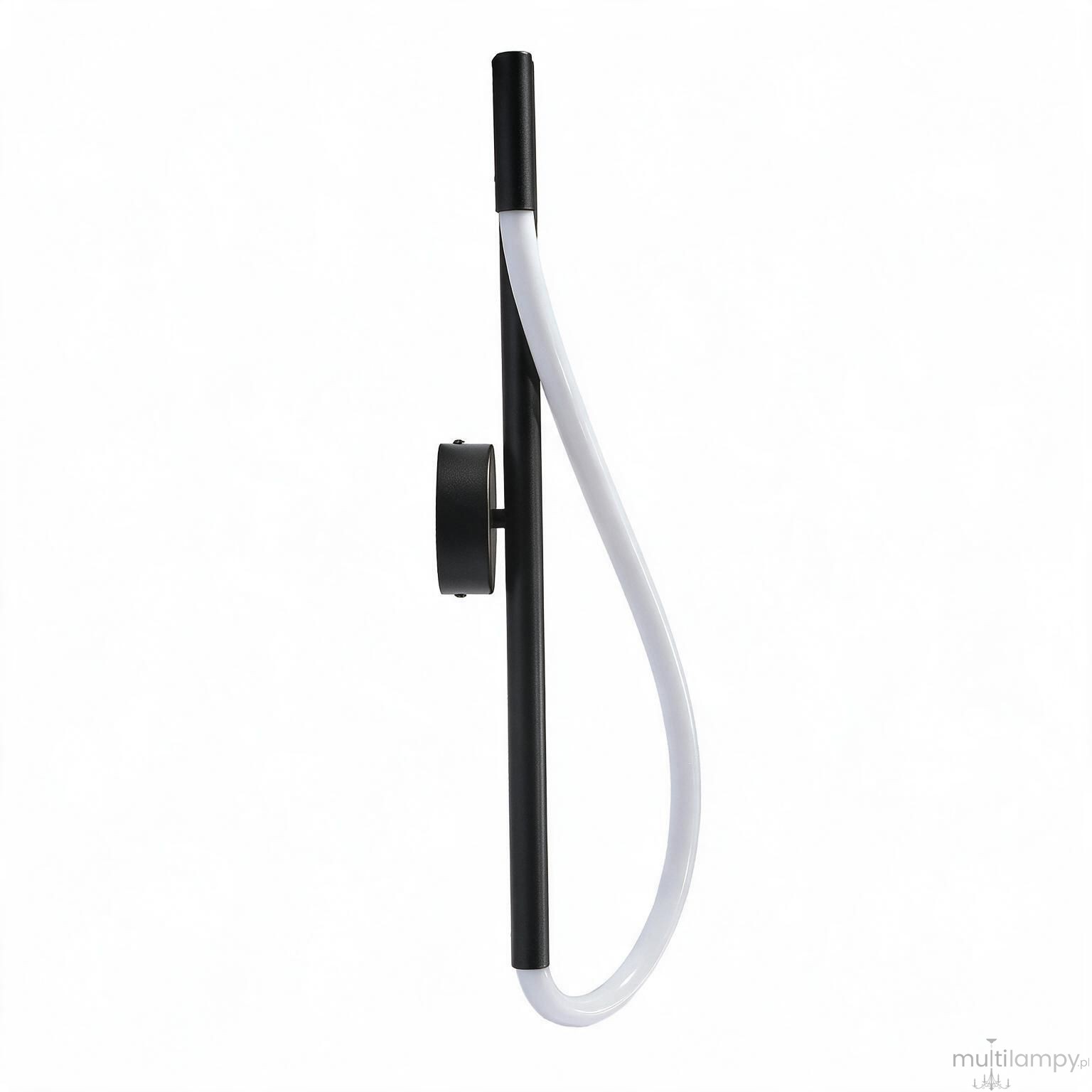 Serpente kinkiet LED 12W CCT czarny
