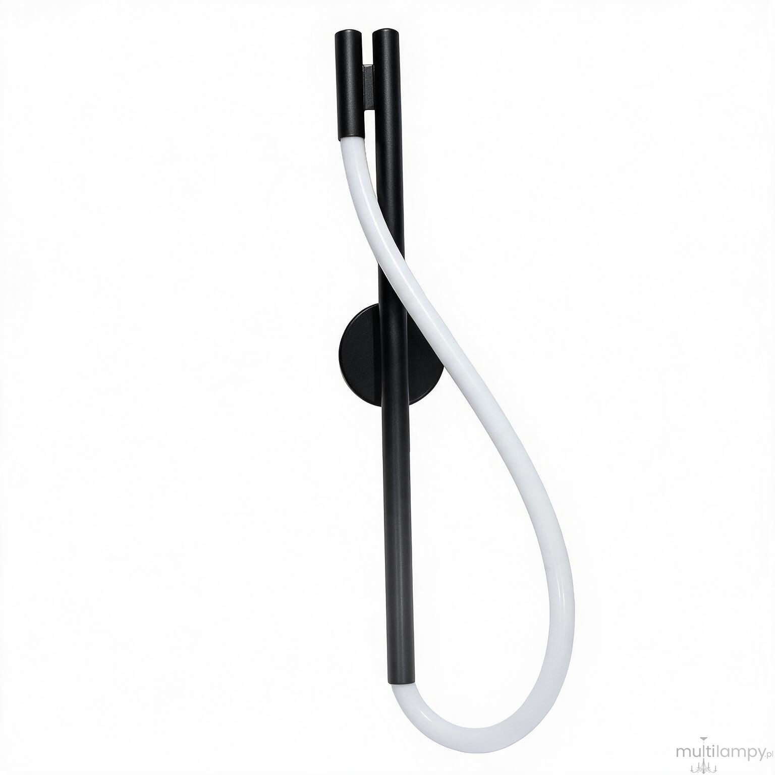 Serpente kinkiet LED 12W CCT czarny