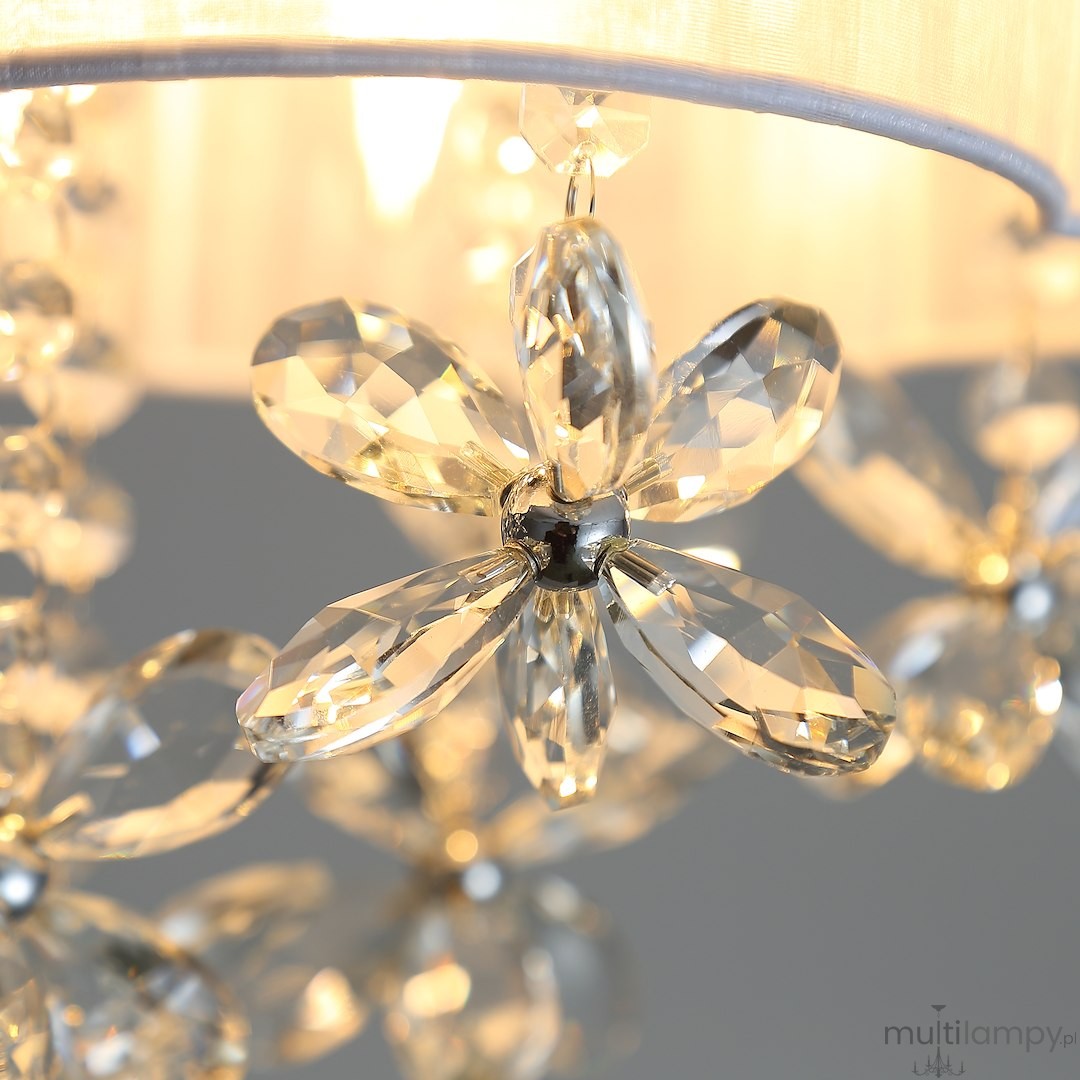 Esmeralda lampa sufitowa 3xE14 chrom/biały ML2789