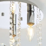 Esmeralda lampa sufitowa 3xE14 chrom/biały ML2789