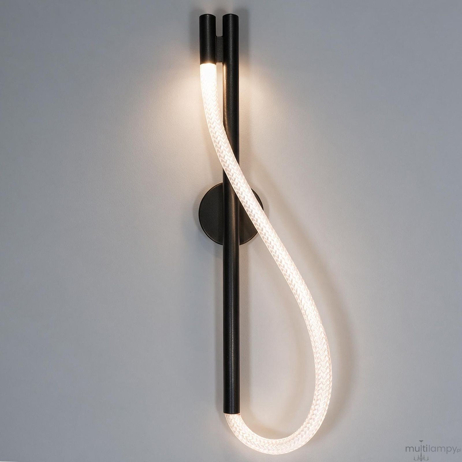 Serpente 2 kinkiet LED 12W CCT czarny