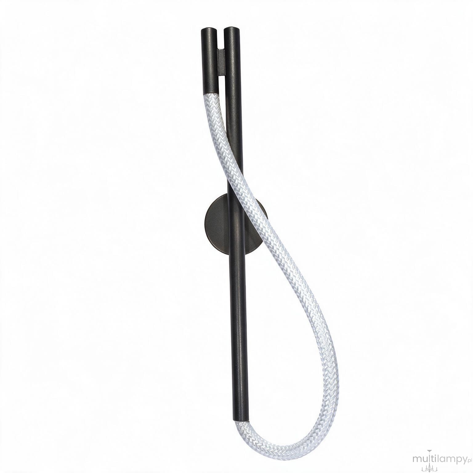 Serpente 2 kinkiet LED 12W CCT czarny