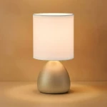 Sabrina lampka stołowa 1xE14 taupe ML2771