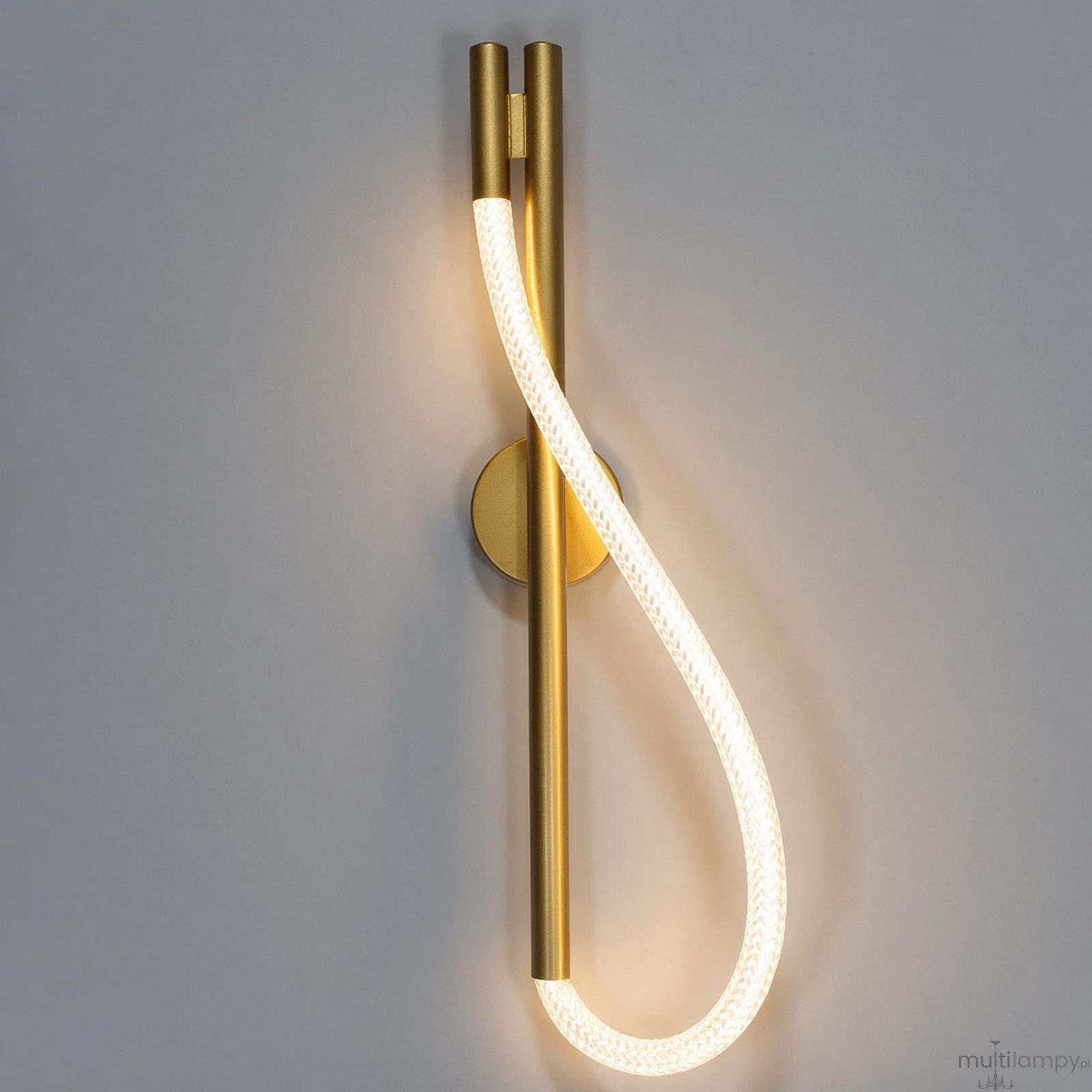 Serpente 2 kinkiet LED 12W CCT złoty