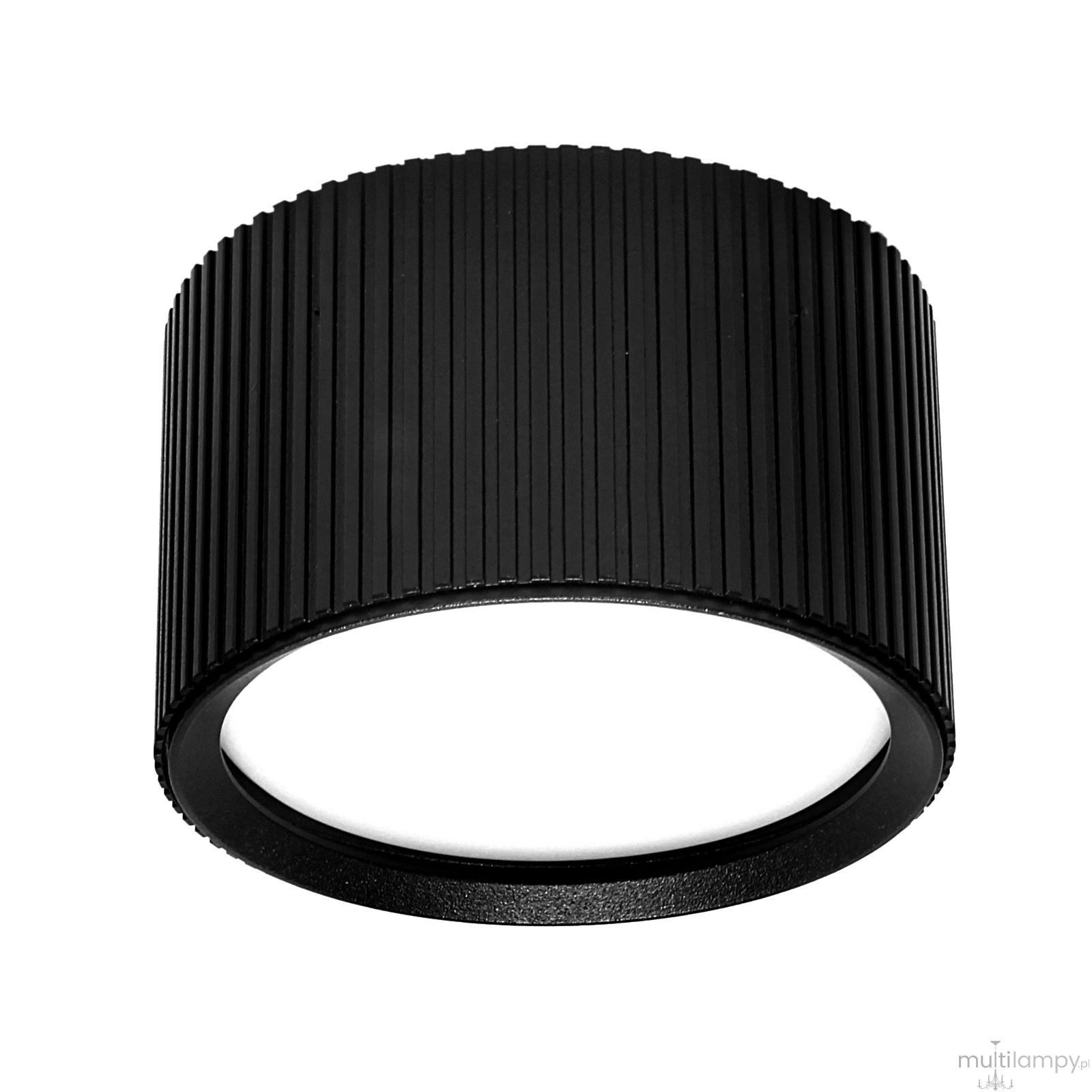 Lami lampa sufitowa tuba GX53 czarna