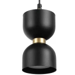 Kai lampa wisząca 1xGX53 czarna MLP2861
