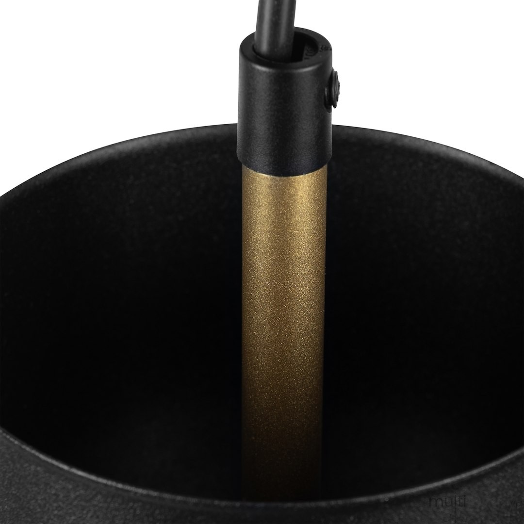 Kai lampa wisząca 1xGX53 czarna MLP2861