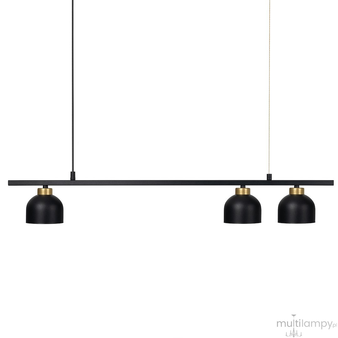 Kai lampa wisząca 3xGX53 czarna MLP2862