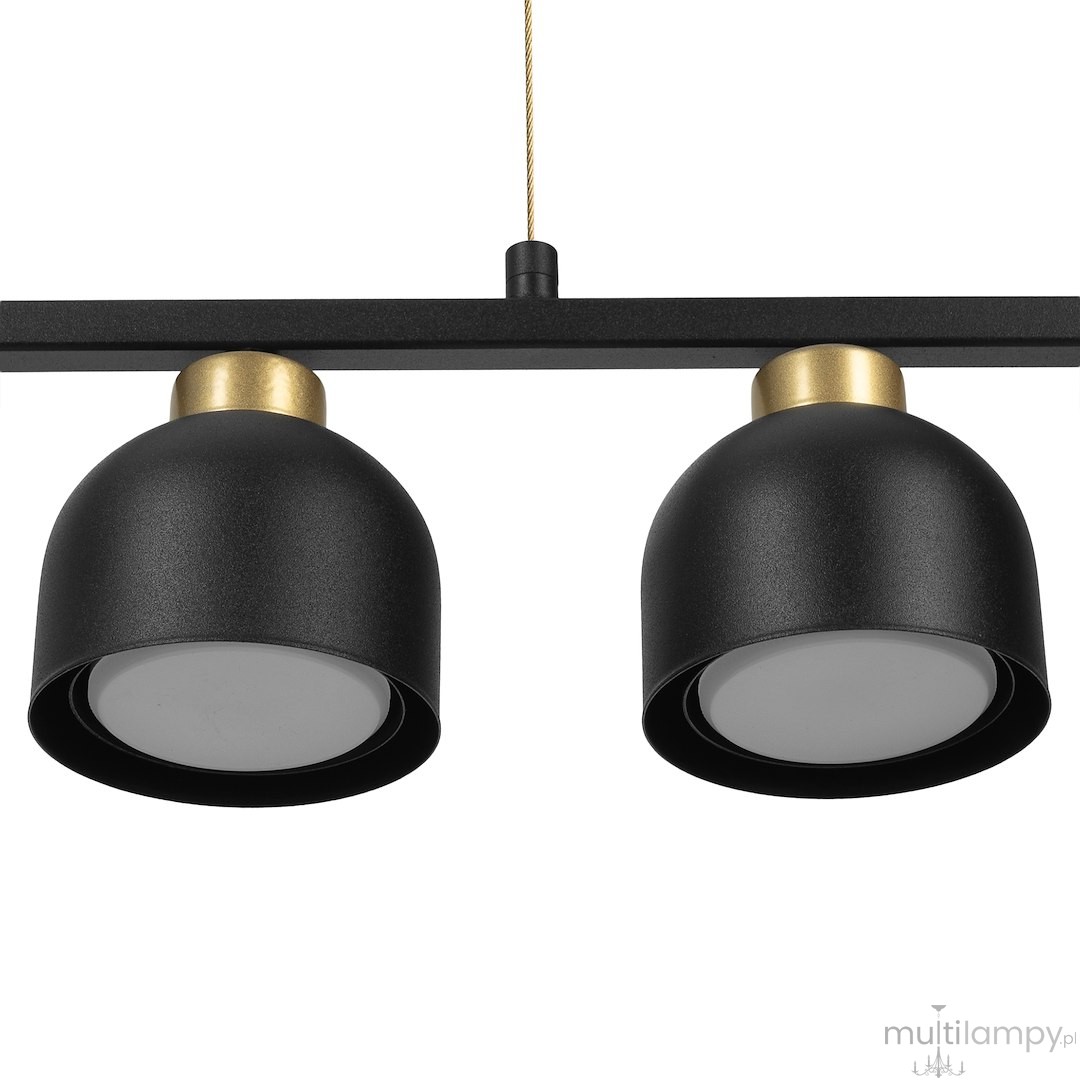 Kai lampa wisząca 3xGX53 czarna MLP2862
