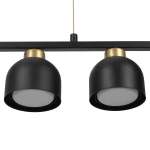 Kai lampa wisząca 3xGX53 czarna MLP2862