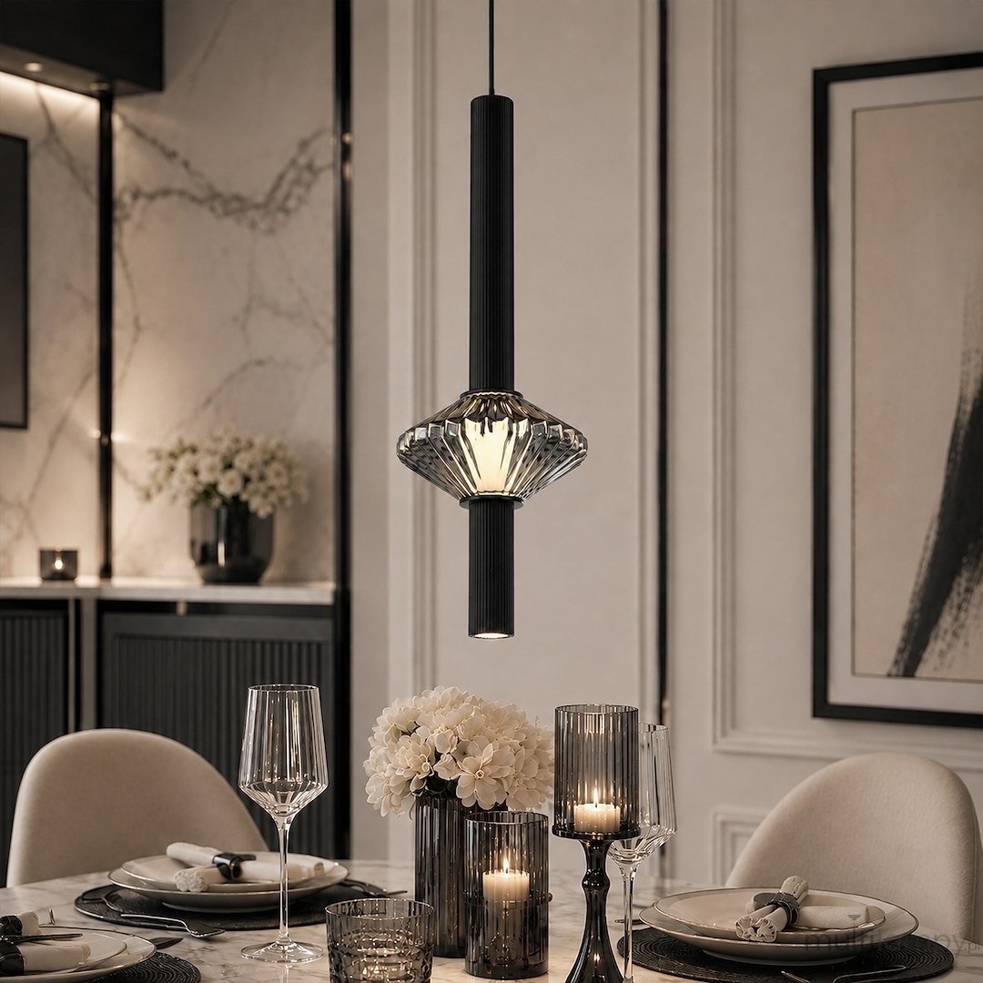 Padre lampa wisząca LED 7W 3000K czarna ML2796