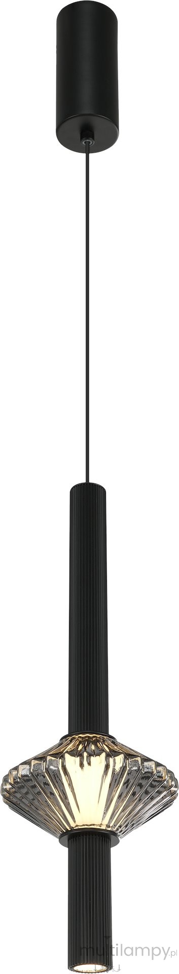 Padre lampa wisząca LED 7W 3000K czarna ML2796