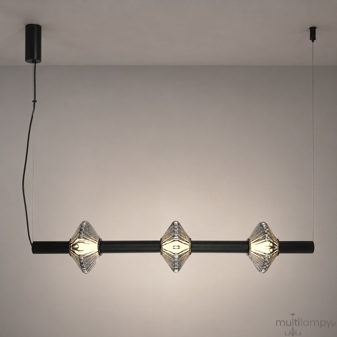 Padre lampa wisząca LED 18W 3000K czarna ML2798