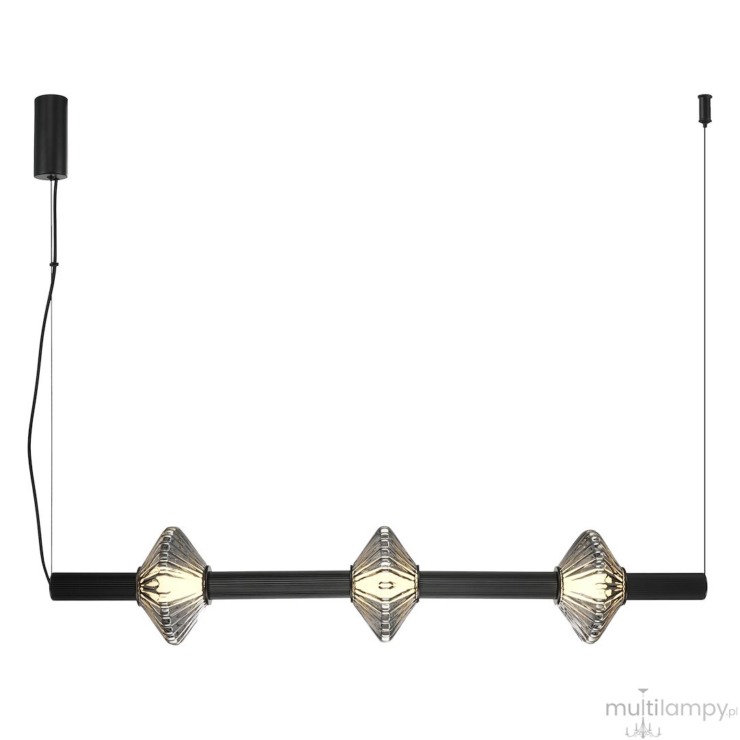 Padre lampa wisząca LED 18W 3000K czarna ML2798