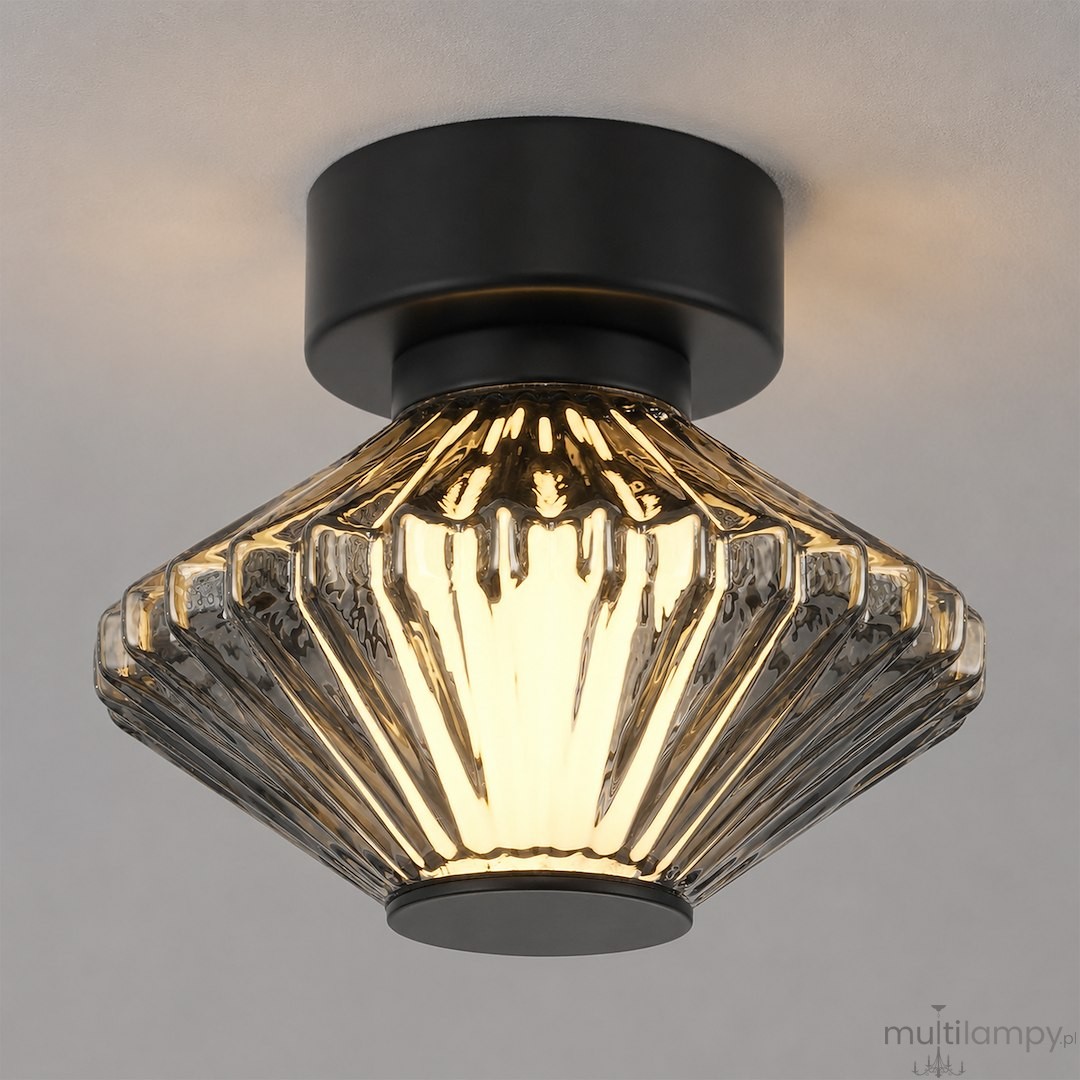Padre lampa sufitowa LED 6W 3000K czarna ML2794