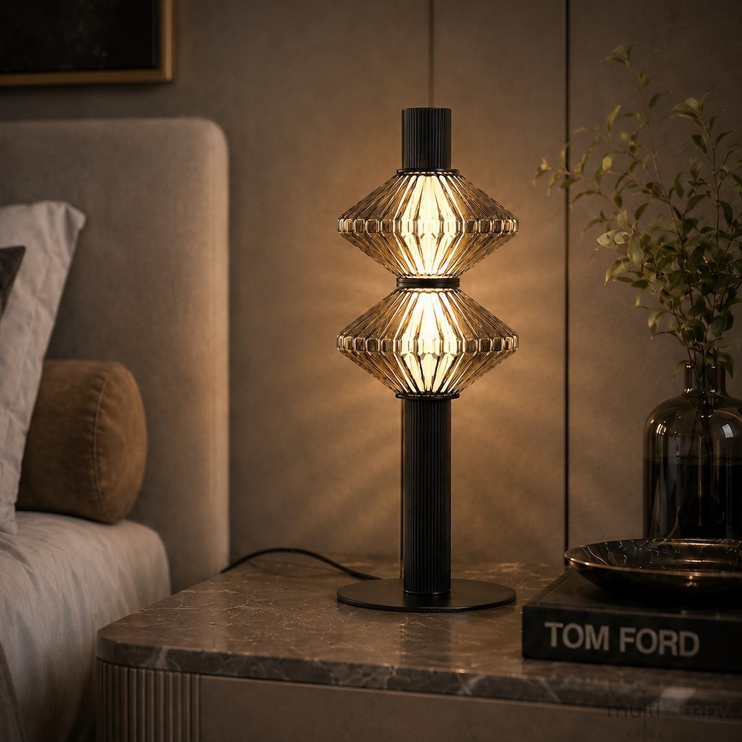 Padre lampka stołowa LED 9W 3000K czarna ML2800