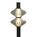 Padre lampka stołowa LED 9W 3000K czarna ML2800