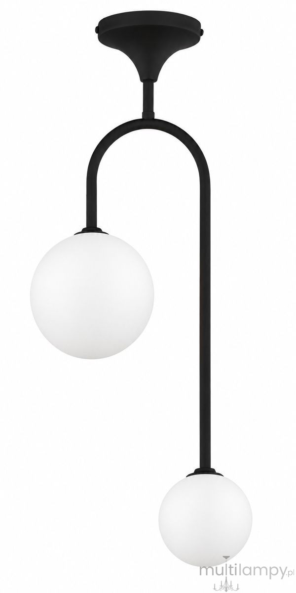 Selen lampa sufitowa 2xG9 czarna 1946