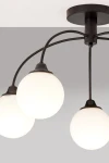 Nola lampa sufitowa 5xE27 czarna 2169