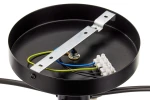 Nola lampa sufitowa 2xE27 czarna 2170
