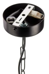 Nola lampa sufitowa E27 czarna 2171