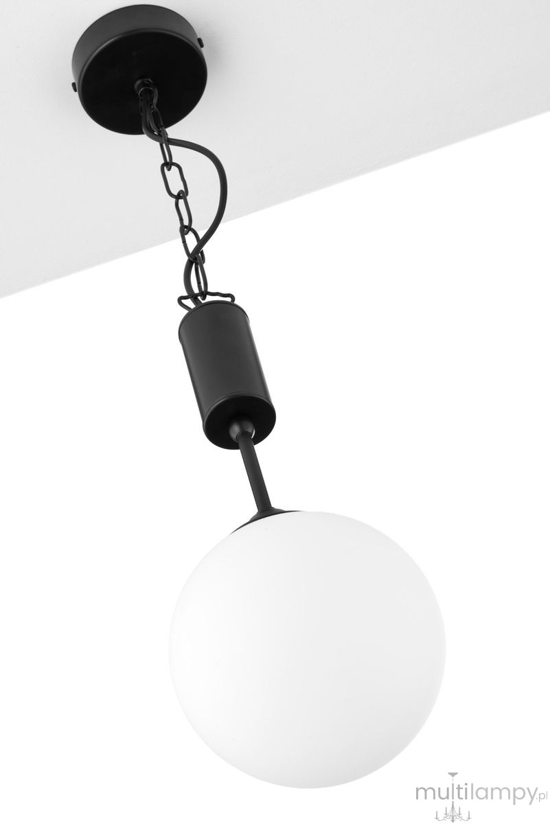 Nola lampa sufitowa E27 czarna 2171