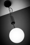 Nola lampa sufitowa E27 czarna 2171