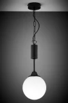 Nola lampa sufitowa E27 czarna 2171