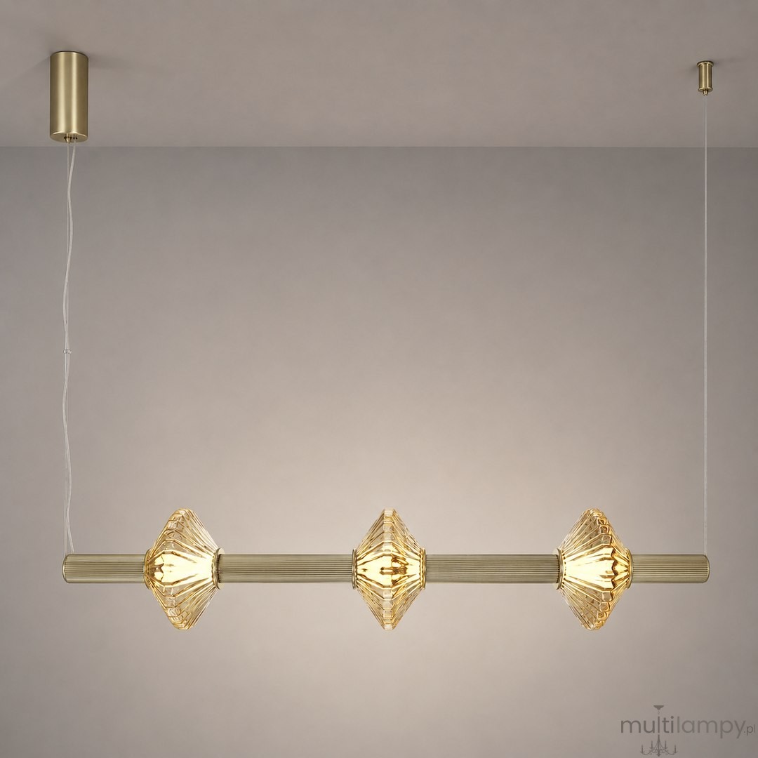 Padre lampa wisząca LED 18W 3000K złota ML2799