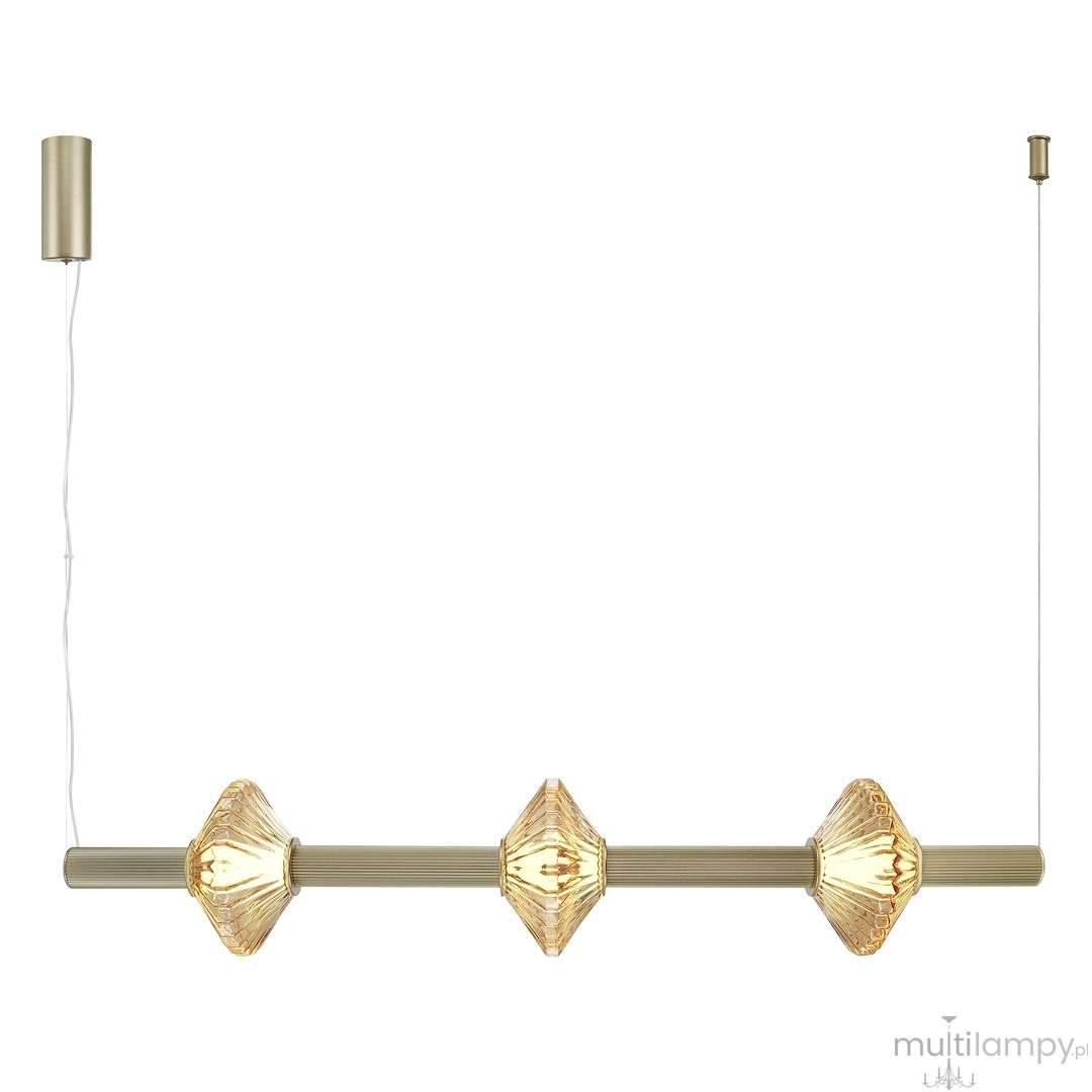 Padre lampa wisząca LED 18W 3000K złota ML2799