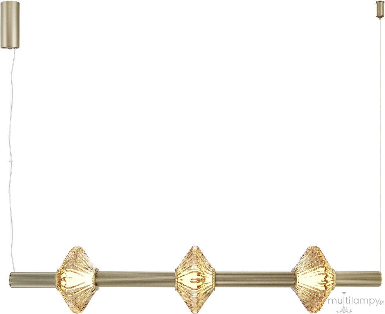 Padre lampa wisząca LED 18W 3000K złota ML2799