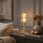 Padre lampka stołowa LED 9W 3000K złota ML2801